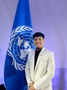 Luis Villalobos - Curacao Representative 14th UNESCO Youth Forum